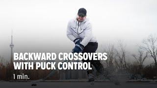 Backward Crossovers With Puck Control