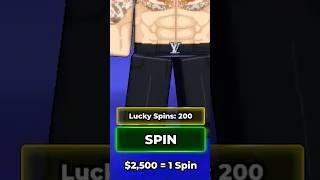ARE LUCKY SPINS WORTH IT IN BLUE LOCK RIVALS??? PT.2  #roblox #bluelockrivals #bluelock