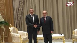 President Ilham Aliyev met with President of Russia Vladimir Putin in Ashgabat