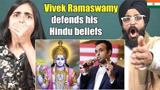 Indians React to Vivek Ramaswamy defends his Hindu beliefs