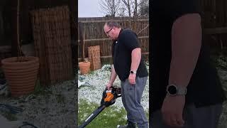 How to get rid of snow the worx way