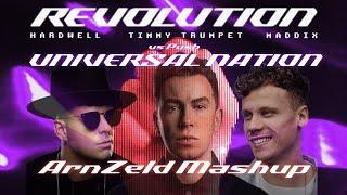 Hardwell x Timmy Trumpet x Maddix vs Push - Revolution Universal Nation (@ArnZeld Edit)