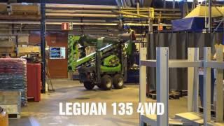 Leguan Lifts in action: L135 4WD facility maintenance (2015)