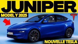 Tesla Model Y Juniper 2025 - De nombreuses nouveautés arrivent sur le nouveau Model Y