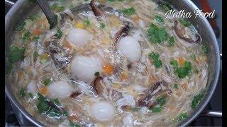 Súp cua, cách nấu súp cua thơm ngon đậm đà, cách nấu  không chảy nước || Natha Food