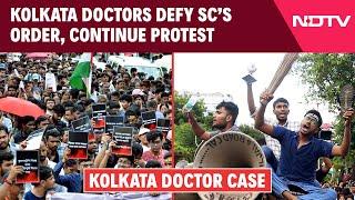 Kolkata Protest News: Kolkata Doctors Defy Top Court's Order, Continue Protest For Justice