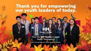 Thanksgiving Gratitude from the Hispanic Heritage Foundation | A Message from Antonio Tijerino