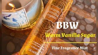 BBW 'WARM VANILLA SUGAR' FINE FRAGRANCE MIST REVIEW | BATH & BODY WORKS INDIA