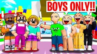 DAYCARE UNDERCOVER BOYS' ONLY CLUB! Roblox funny moments | Brookhaven RP