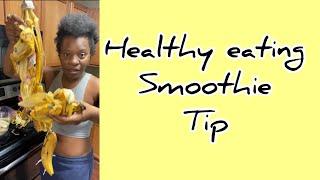 Healthy eating smoothie tips