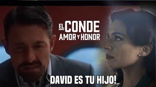 El conde Amor y Honor Capítulo 58, 59 adelantado/ Mariana le revela al conde que David es su hijo