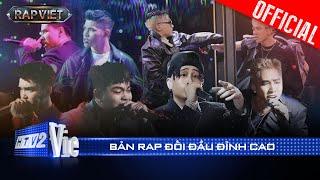 TOP LYRICAL RAPPERS đối đầu đỉnh cao qua các mùa Rap Việt khiến ai cũng sởn da gà | Rap Việt 2024