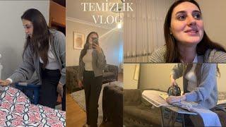 TEMİZLİK GÜNÜ | KOCAMLA PAZAR KAHVALTISI HAZIRLIĞI | ÜTÜ YAPILDI | GÜNLÜK VLOG