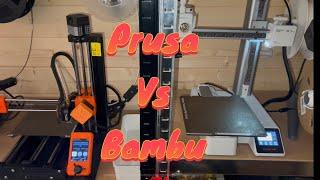 @Prusa3D Mini + Vs @BambuLab A1 Mini - fighting it out at LP3dP.com