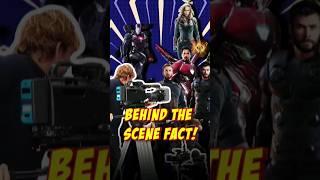 Avengers Movie Behind The Scene Facts  #shorts