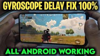 BGMI Gyro Delay Fix VIVO REDMI REALME OPPO POCO | How To Fix Gyroscope Delay in BGMI Fix Gyro Delay