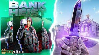 NEW KEYDROP BANK HEIST EVENT PAID HUGE!? - Keydrop Promo Code 2024