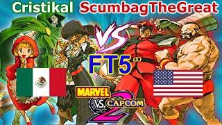 Marvel vs Capcom 2: New Age of Heroes - Cristikal vs ScumbagTheGreat FT5