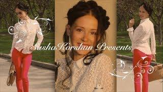 БЫСТРАЯ КОСИЧКА своми руками | outfit of the day OOTD | косичка своими руками