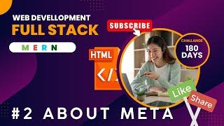 #2 Full Stack Development Complete Course in Hindi | HTML Meta Tag | What is Meta  in html | #html