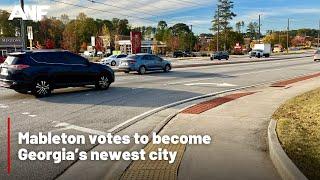 Mableton votes to become Georgia’s newest city