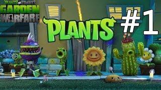 Plants Vs Zombies Garden Warfare Gardens and Graveyards Gameplay Playthrough #1 (Plants) Xbox One