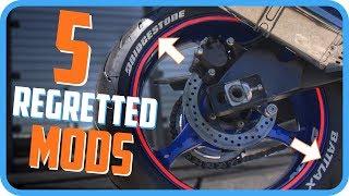 5 Most Regretted Motorcycle Modifications and Accessories