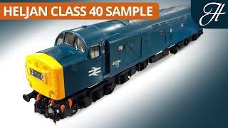 Heljan O Gauge Class 40 - Decorated Sample Preview