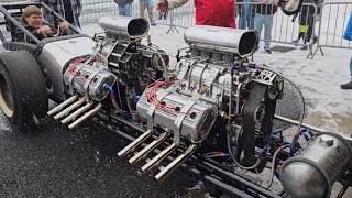 The World's Fabulous Twin Engine Dragsters and Drag Cars