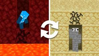 Deathswap in Minecraft is So Funny