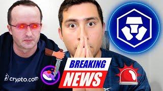 UNREAL CRYPTO.COM FUD INSTA KILLED BY CRONOS CEO!