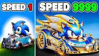 Slowest to Fastest SONIC Car in GTA 5