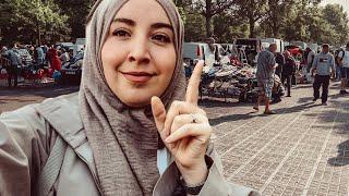 Schalke Pazar Vlog  | Flohmarkt Tour| jeden Samstag | Hijabflowers