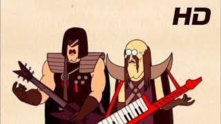 Regular Show - Trashboat (musicians fight) HD