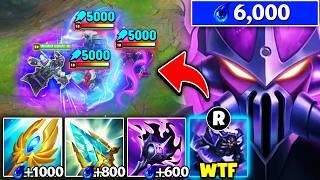 Kassadin but I build 5 mana items and my ult is SUPERCHARGED! (THIS IS SO BROKEN)