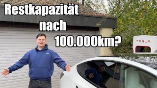 Ist der Tesla-Akku jetzt am Ende? 100.000km und fast nur Supercharging