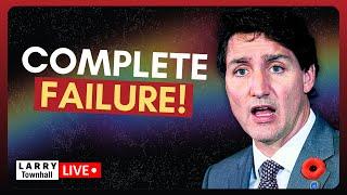  BREAKING: Justin Trudeau Resigns IN DISGRACE! Last Minute Trump SABOTAGE?! | LARRY Live!