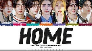 ENHYPEN 'HOME' Lyrics (Galaxy [Fanmade] OST) (엔하이픈 HOME 가사) [Color Coded_Eng] | ShadowByYoongi