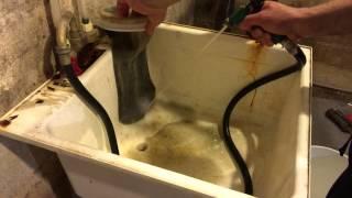 How to clean filter socks for a reef tank. FBR