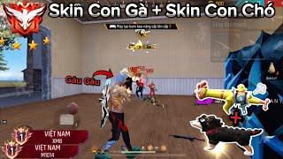 [Free Fire] CULÌ Test Skin Súng “Con Gà + Con Chó” Bắn Ra Tiếng Kêu Cực Hài Nhưng Lại Mạnh Vãi