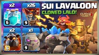 Th13 Sui Lalo Attack Strategy | Sui Hero | Th13 LavaLoon Attack | Best Town Hall 13 Strategy Coc