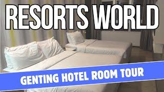 not impressed @ GENTING RESORTS WORLD HOTEL ROOM TOUR | First World Hotel | Malaysia Travel Guide