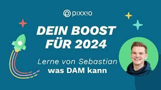 Das kann DAM - hol dir einen Einblick in pixx.io mit Sebastian