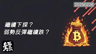 比特幣，造成大跌的4個重要原因！跌勢未停，雖有弱勢反彈，但市場空頭仍在發力？