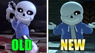 Sans Gets A NEW Moveset! (Smash Ultimate)