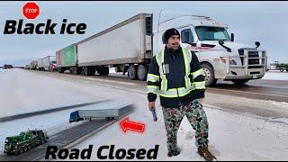 BLACK ICE se Bachna Mushkil | Enemy of Truck Drivers in Winter | 678