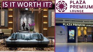 The Plaza Premium Lounge at London Heathrow Terminal 2 | Lounge Review | 4K