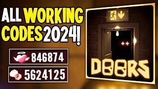 * THE HUNT * ALL WORKING CODES FOR DOORS 2024 ! ROBLOX DOORS CODES ! LATEST UPDATE