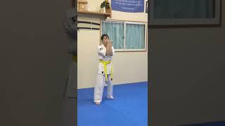 女子初めての号令 #武道塾 #空手女子 #空手 #総合格闘技
