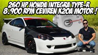 VTEC Zirvesi ! 260 HP Honda Integra DC5 Type R / Modifiyeli K20A / Gazladık / TOP SPEED / TEST